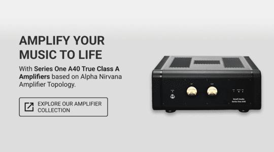 Click here to explore our amplifier collection and amplify your music to life with Vera-Fi Audio's Series One A40 True Class A Amplifiers based on Alpha Nirvana Amp Topology.