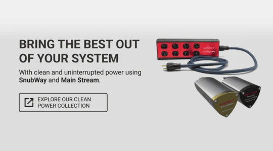 Click here to explore our clean power collection and bring the best out of your audio system with clean and uninterrupted power using Vera-Fi Audio SnubWay and Main Stream.