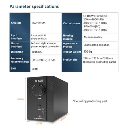 FX-Audio L07 Power Amplifier
