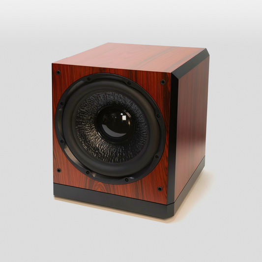 The Vanguard Caldera 12 is a 12-inch active subwoofer from Vera-Fi Audio that produces low frequencies for a full range audio system, designed to add more bass to a system, and that it can be used in a corner or center loaded. 